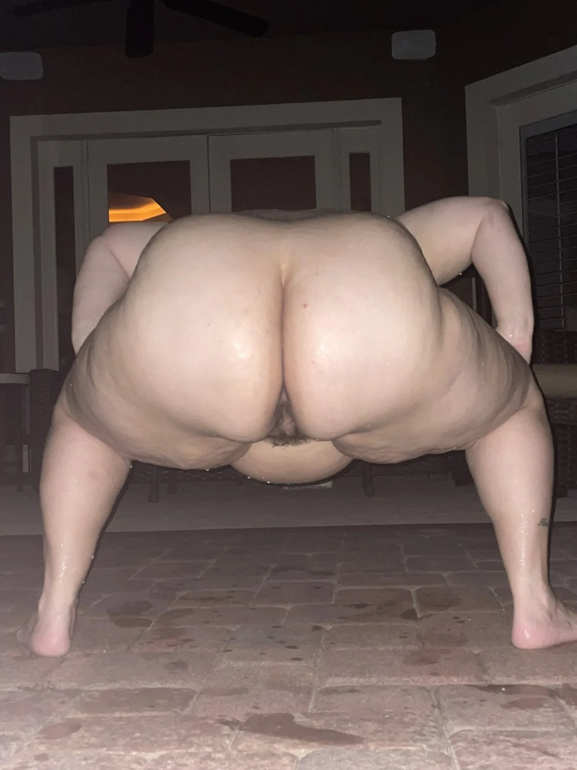 Chubby BBW Nudist Wife image 24