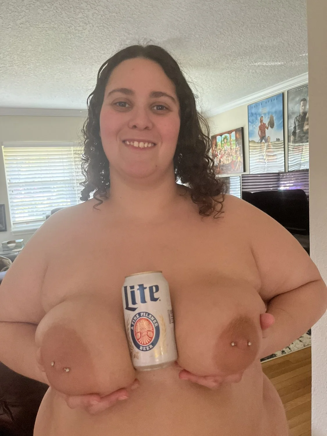 Chubby BBW Nudist Wife image 46