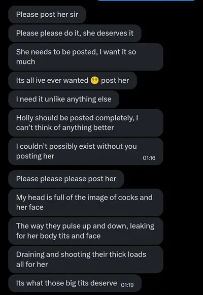 H0lly shared by her biggest fan on campus. cover image