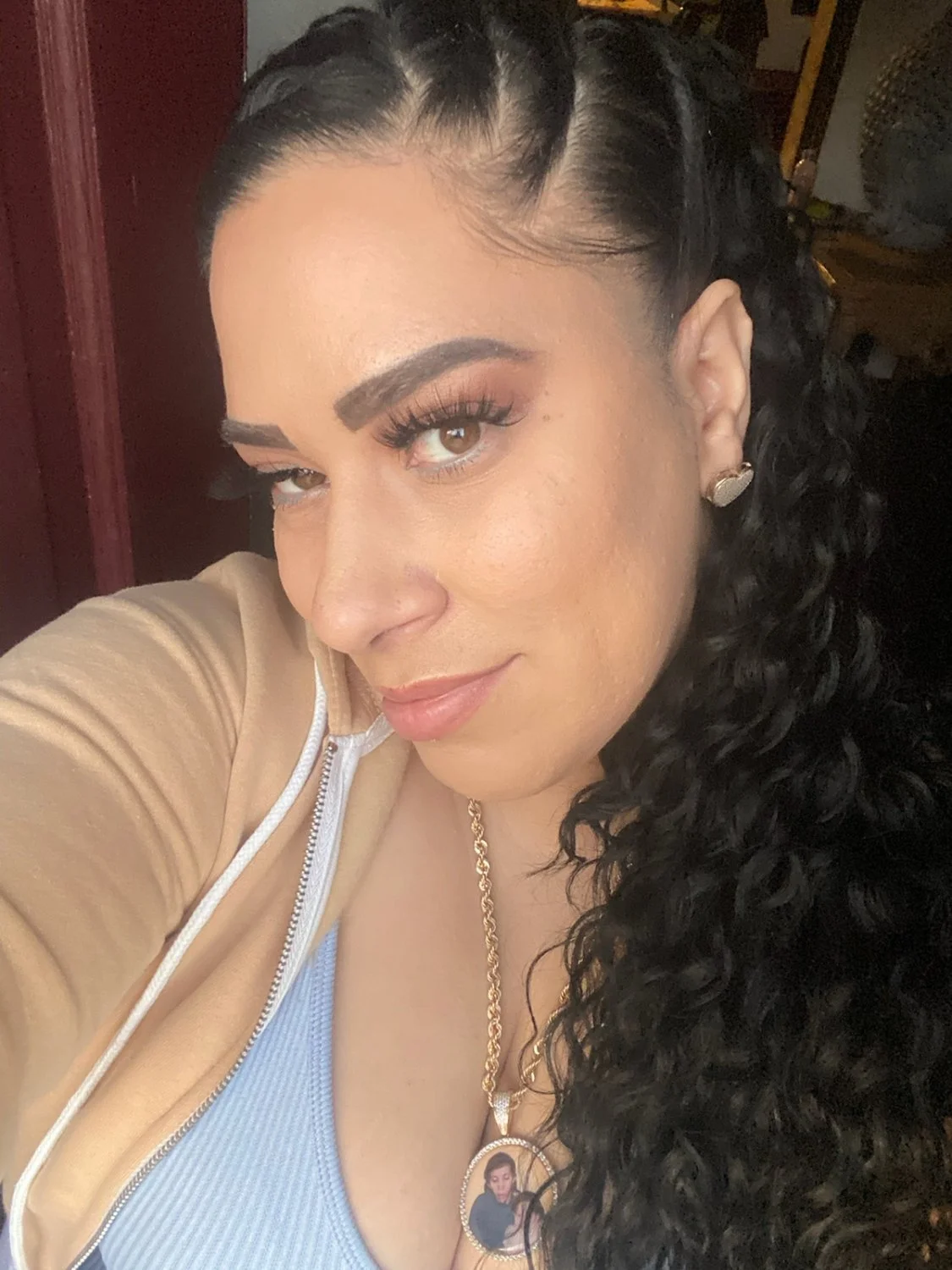 Cheating curly haired Puertorican milf from CT gets back blown out 🇵🇷 image 3