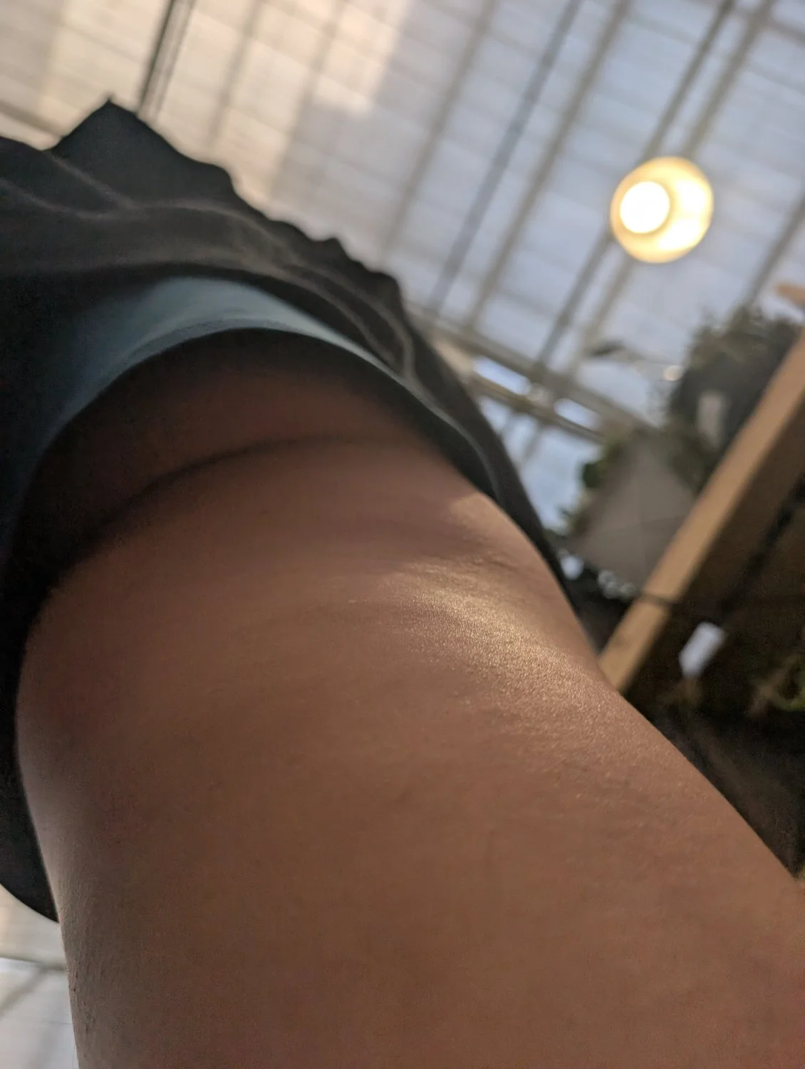 Wife flashing in Home Depot image 18