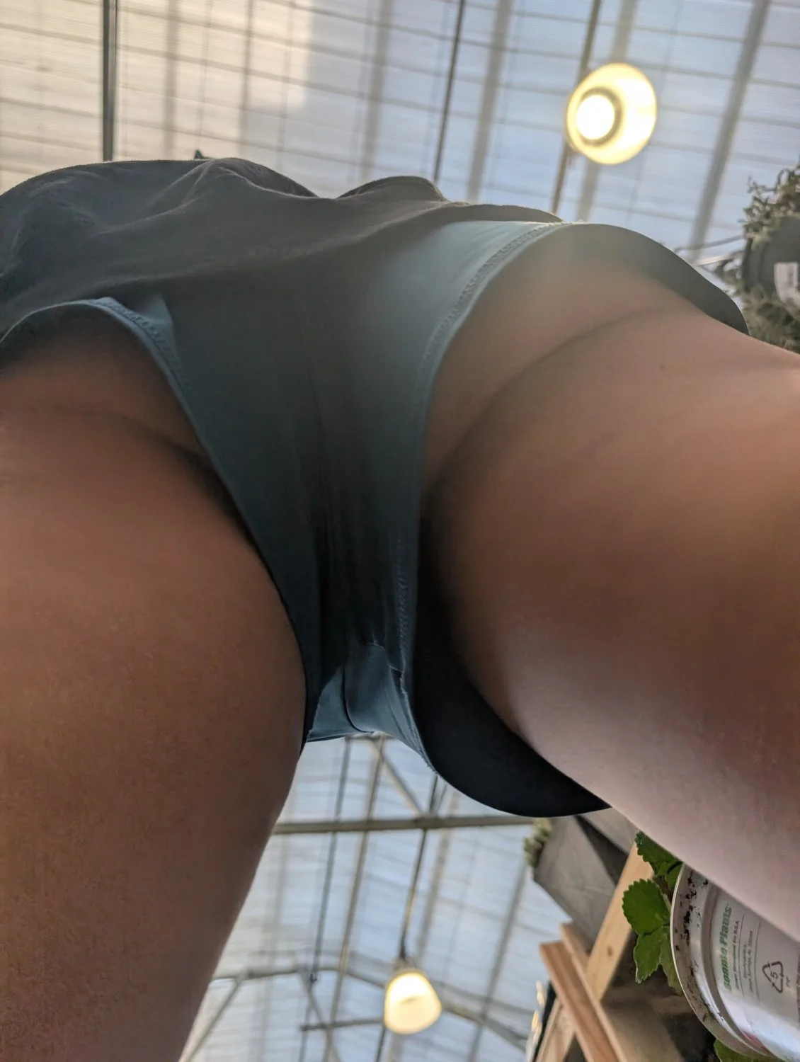 Wife flashing in Home Depot image 6