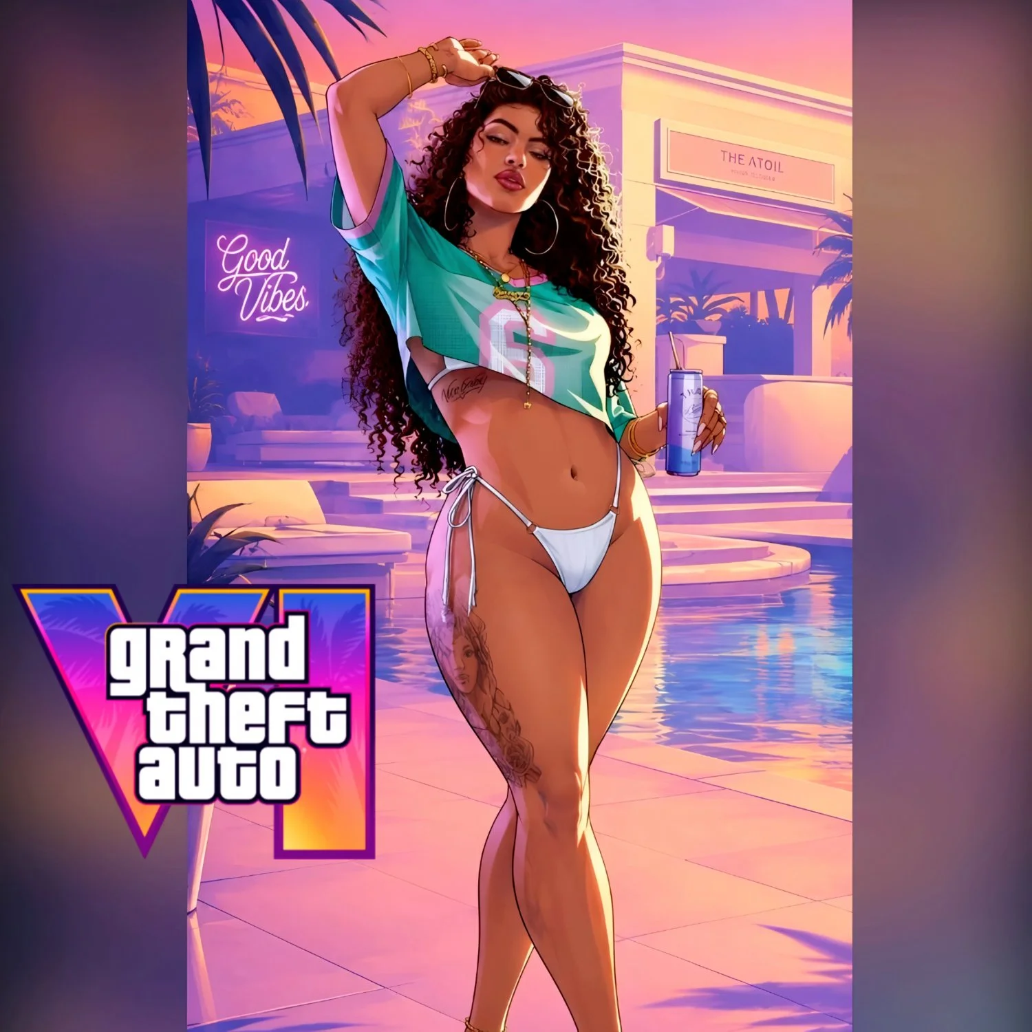 GTA VI ebony character morena do GTA 6 image 8