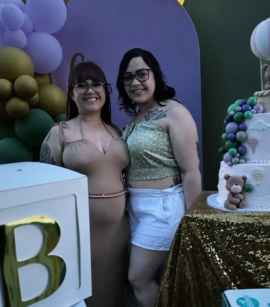 Sexy Pregnant latina image 12