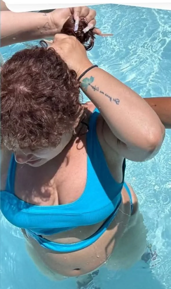 Sexy Pregnant latina image 6