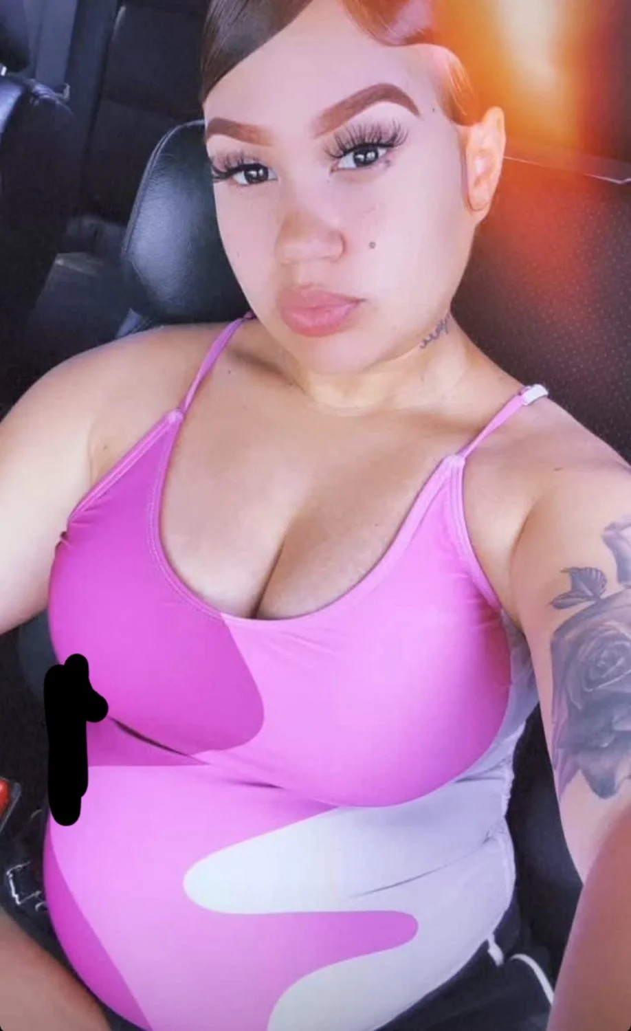 Sexy Pregnant latina image 8