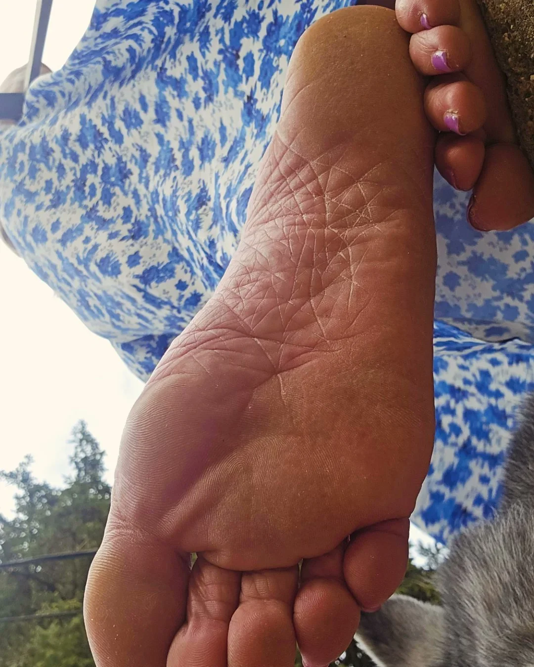 Feet creepshots of my older sisters friend image 14