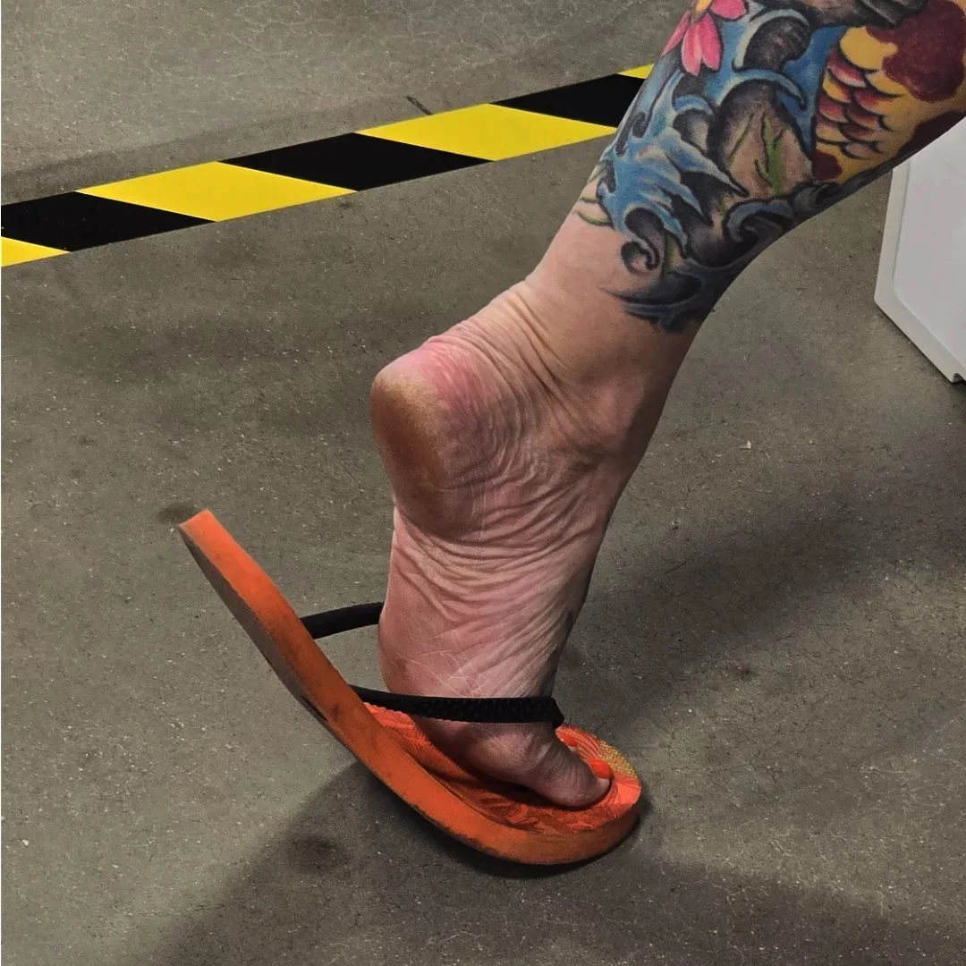 Feet creepshots of my older sisters friend image 3