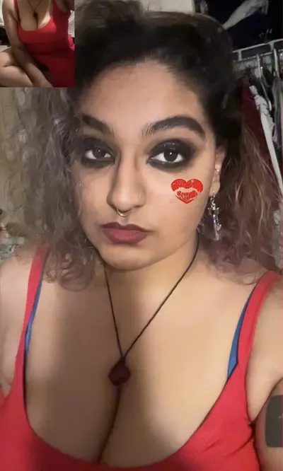 Busty Indian loves showing off her body cover image