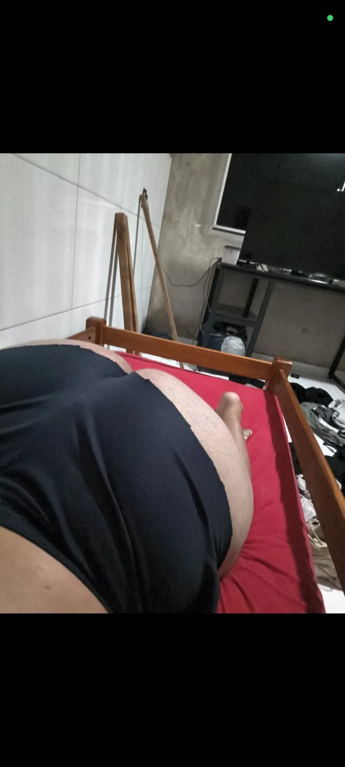 Gayzinhho puto louco por rola de calcinha e shortinho image 8