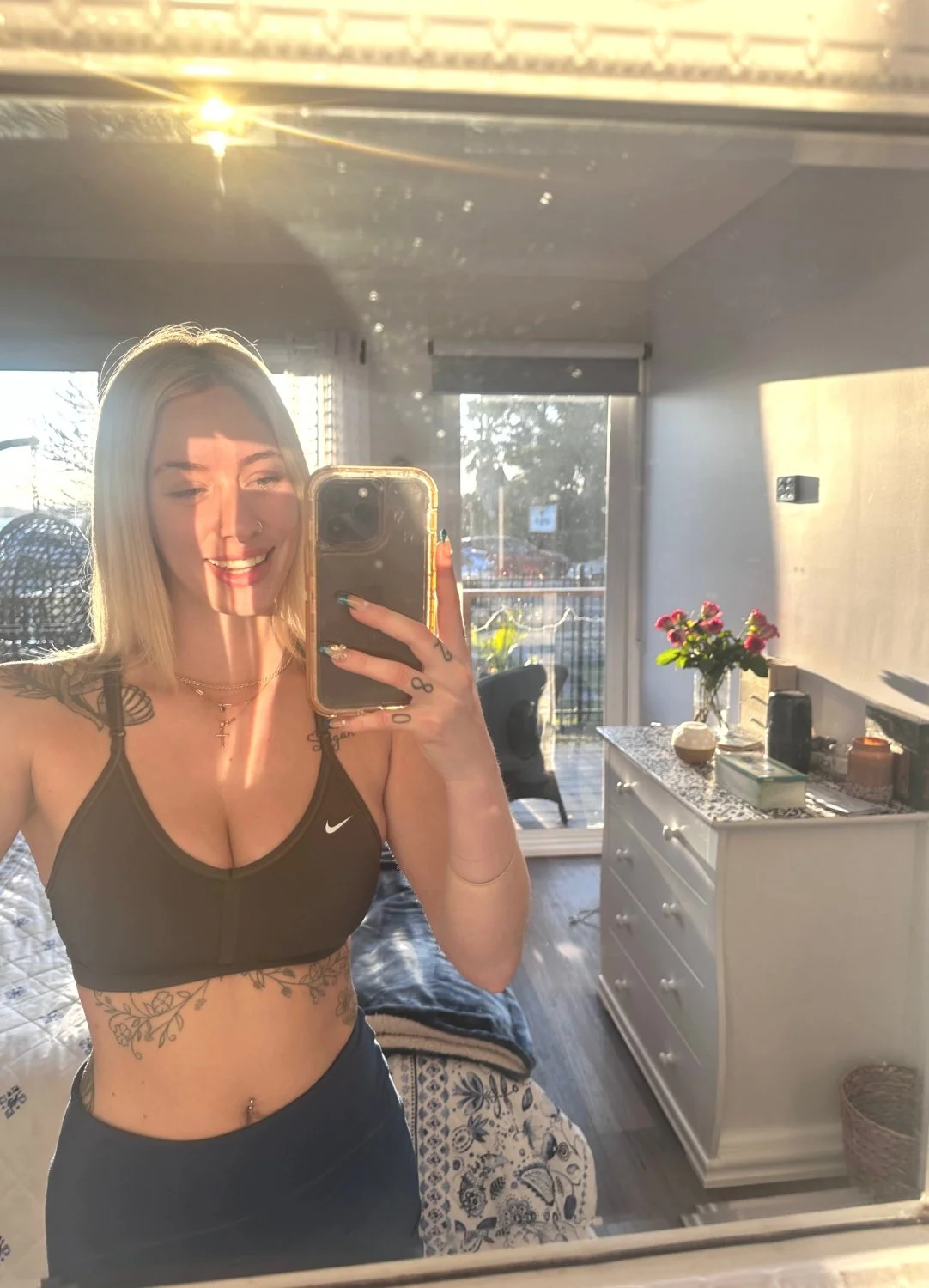 I'm pretty naughty under my workout clothes image 2