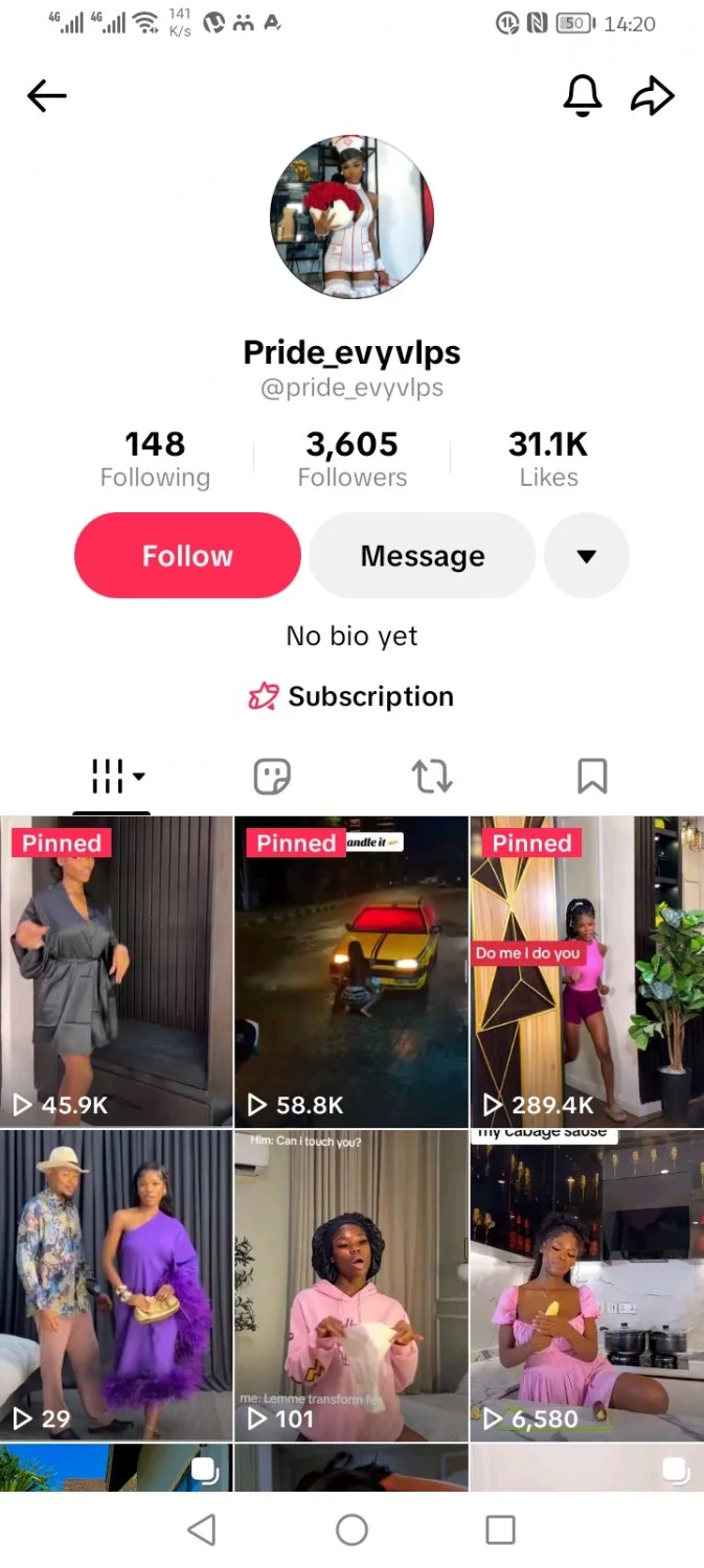 Pride Evy - Pridevips Nigerian video vixen🇳🇬 image 5
