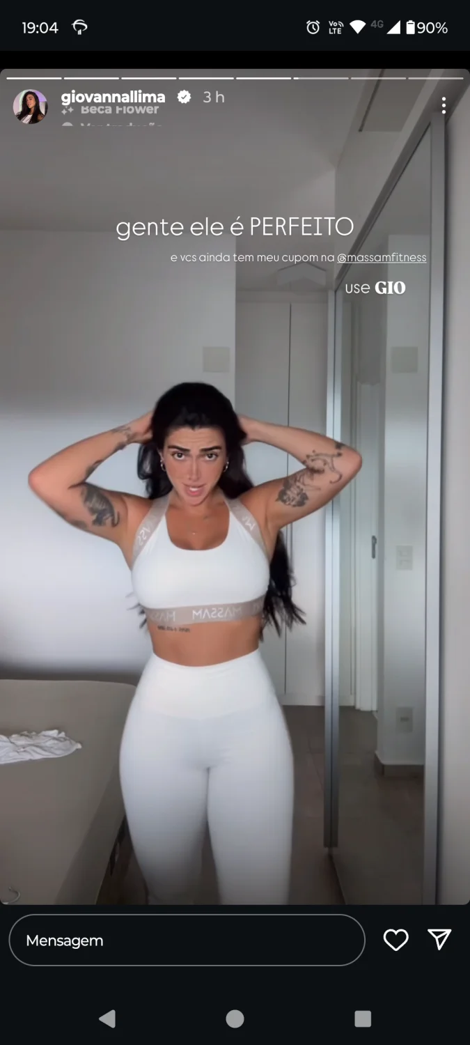 Giovana Lima se exibindo image 3