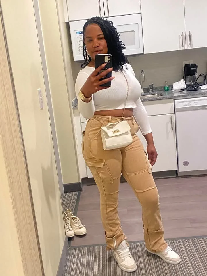 Cute, Slim Thick, Big Titty, Ebony Milf. I'd Marinate In That Pussy & I Would Not Pull Out 109 image 16