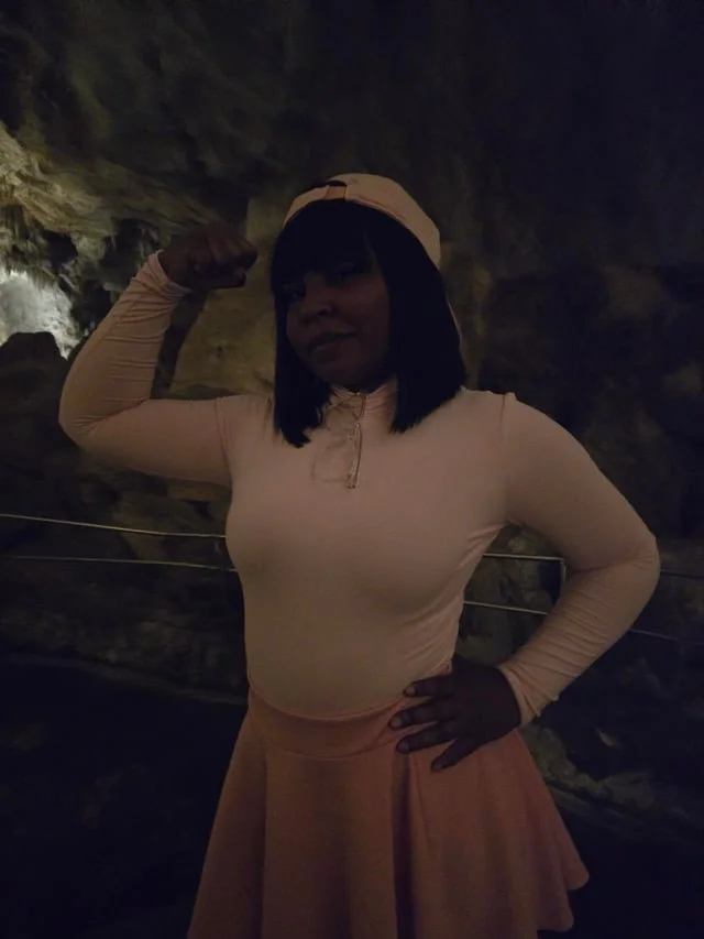 Hot Ebony trip to the Carlsbad caverns 🥵🍑🔥 main image