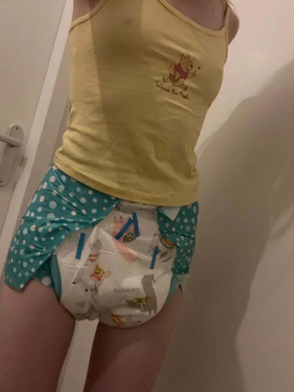 18yo Slut Elaine Alberts Loves Wearing Diapers image 30