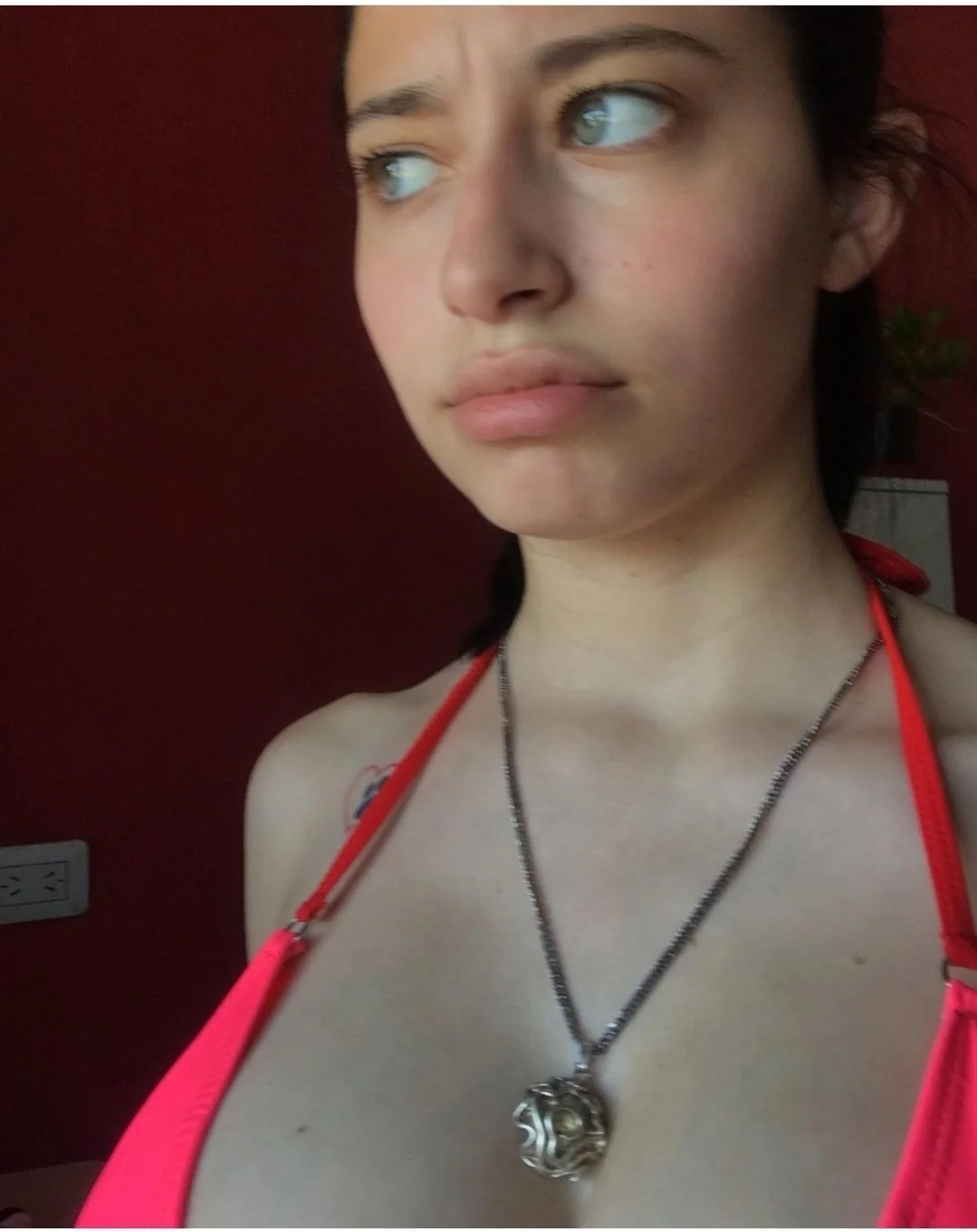 Pendeja Argentina Milagros sexy flaca con enormes tetas ricas nudes filtrada image 11