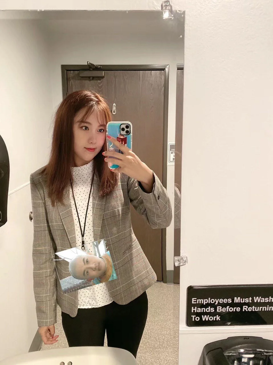 AZN Japanese Office girl exposed image 3