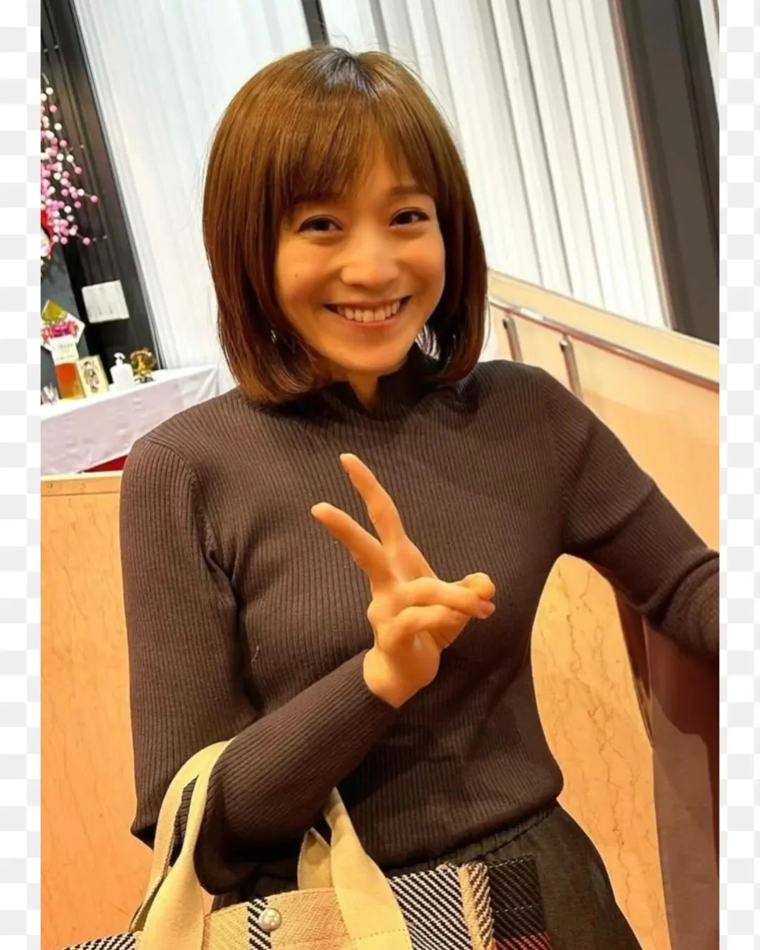 🔚Japanese　顔抜き　アナウンサー　江藤愛　熟してきた愛ちゃん　ソフトエロ　一発やりたい image 2