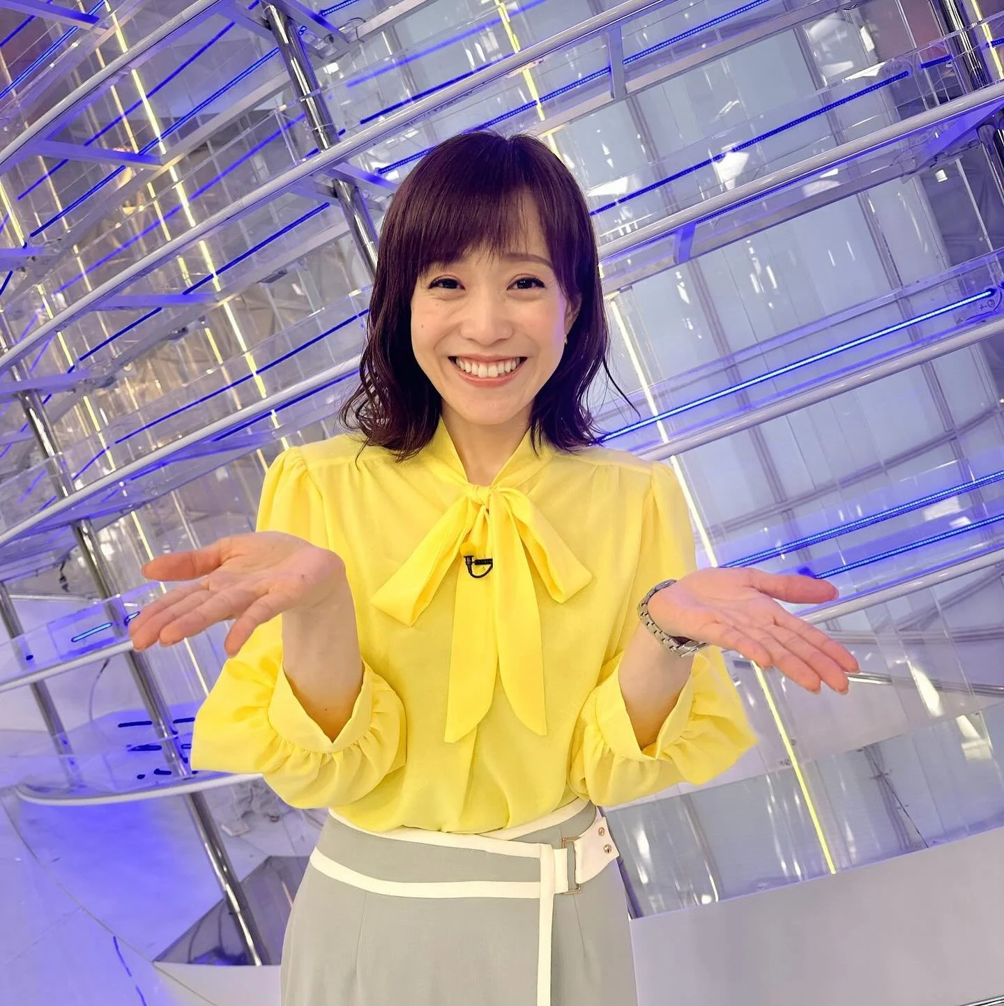 🔚Japanese　顔抜き　アナウンサー　江藤愛　熟してきた愛ちゃん　ソフトエロ　一発やりたい image 32