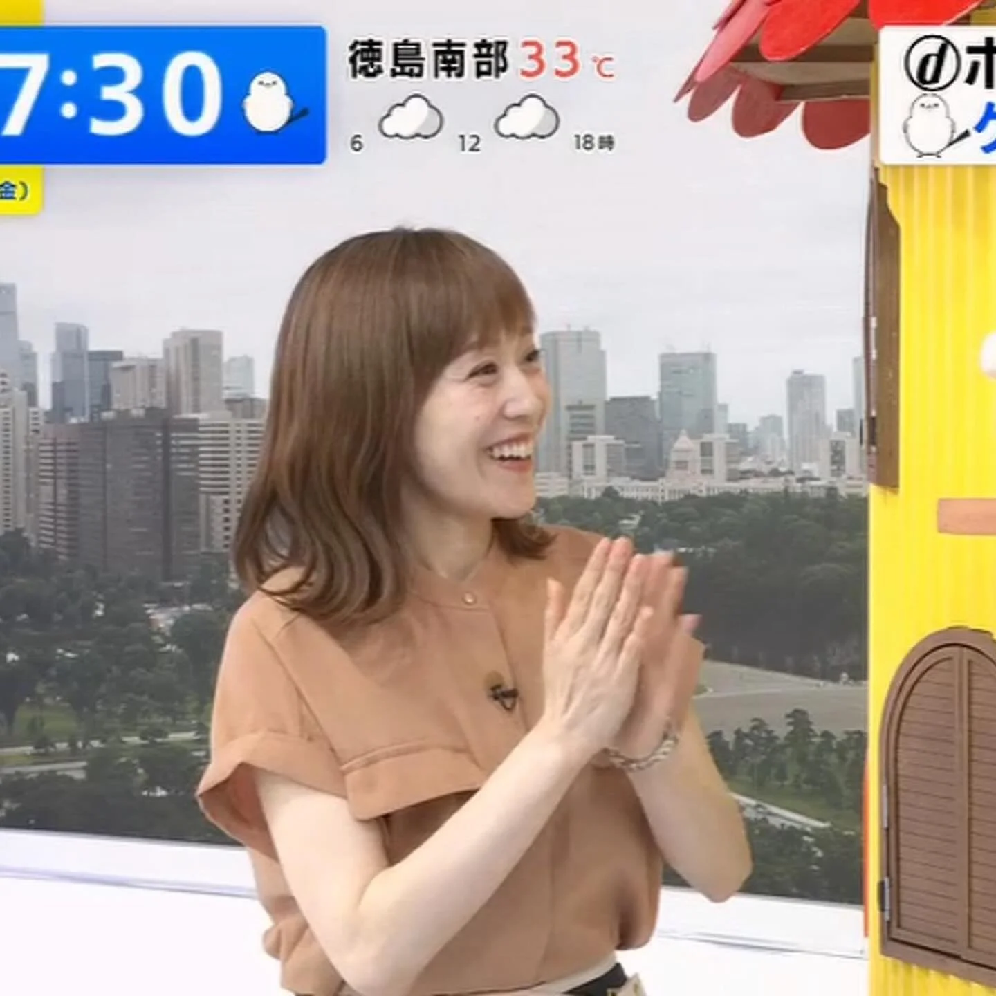 🔚Japanese　顔抜き　アナウンサー　江藤愛　熟してきた愛ちゃん　ソフトエロ　一発やりたい image 38
