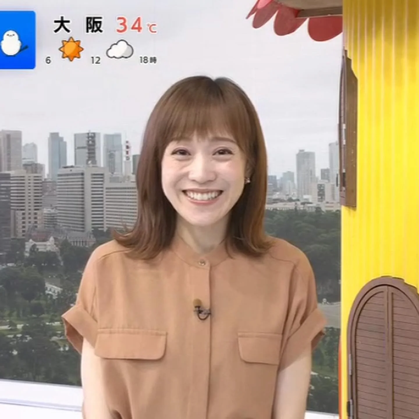 🔚Japanese　顔抜き　アナウンサー　江藤愛　熟してきた愛ちゃん　ソフトエロ　一発やりたい image 40