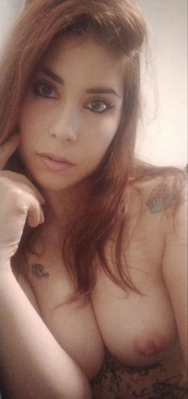 Tattoed slut w Gaping Pussy image 6
