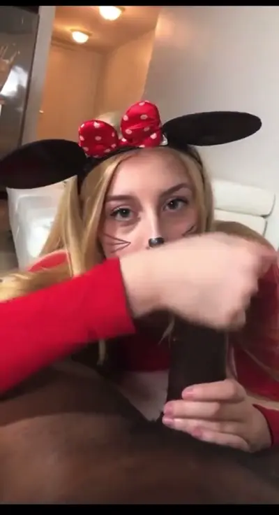 Minnie Mouse sucks BBC cover image