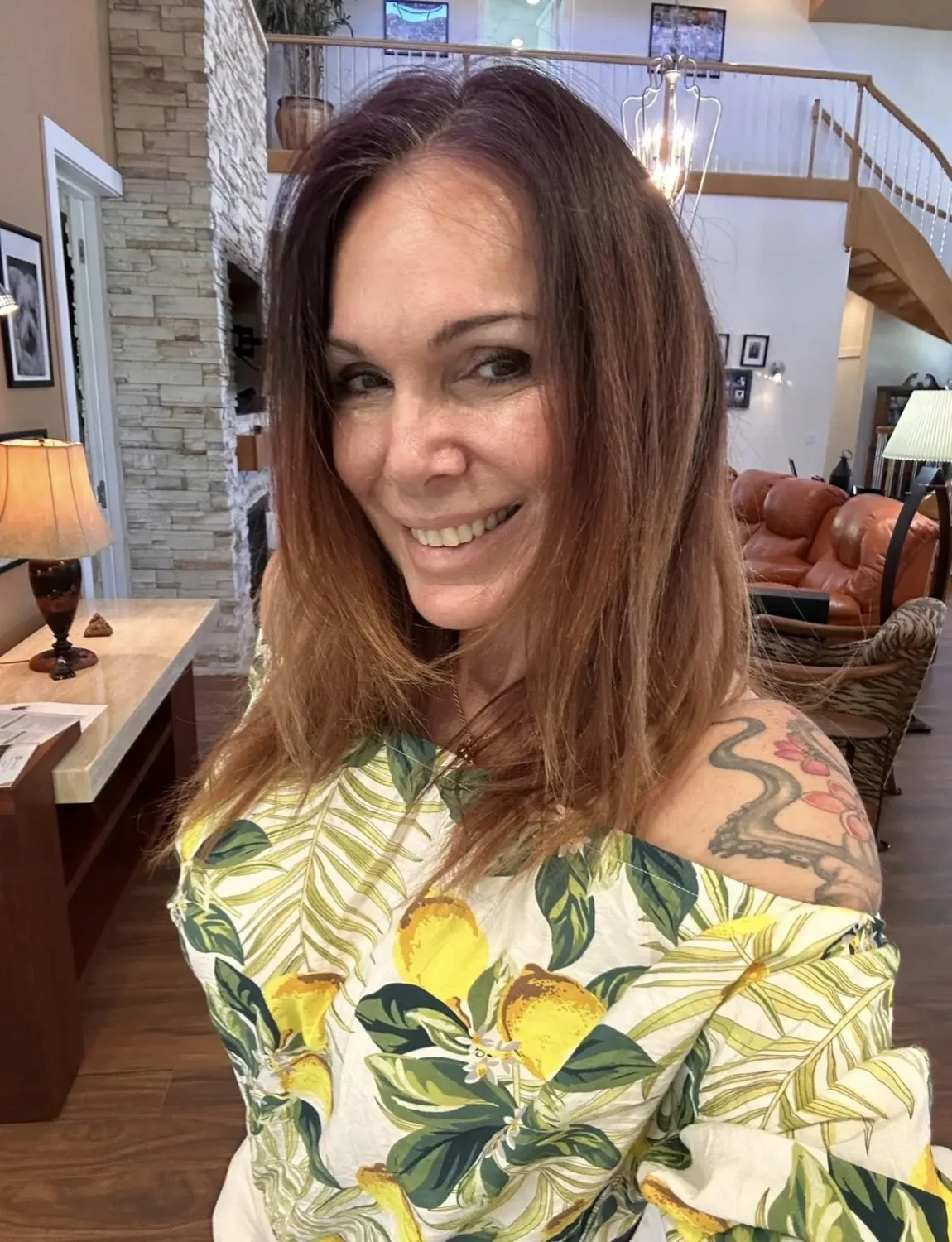 Friends Mom is recently divorced and created an OF. Had her rate my cock image 12