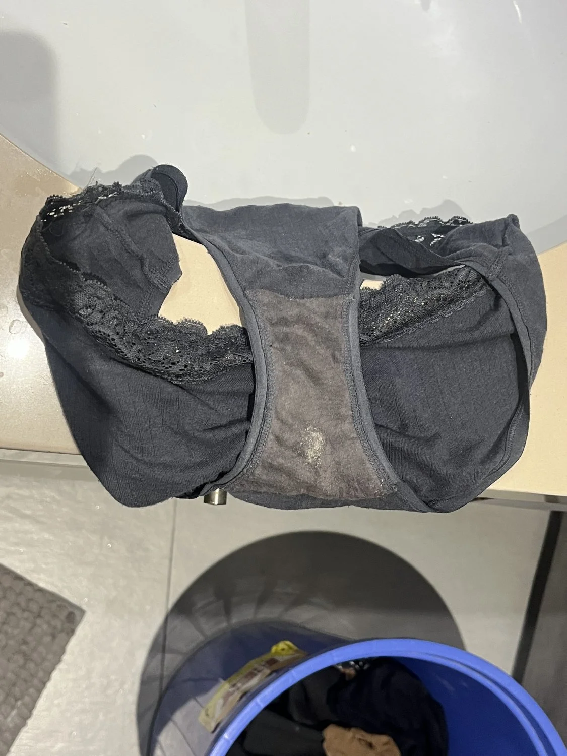 My Latina MILF mom ass creep and her dirty panties image 2
