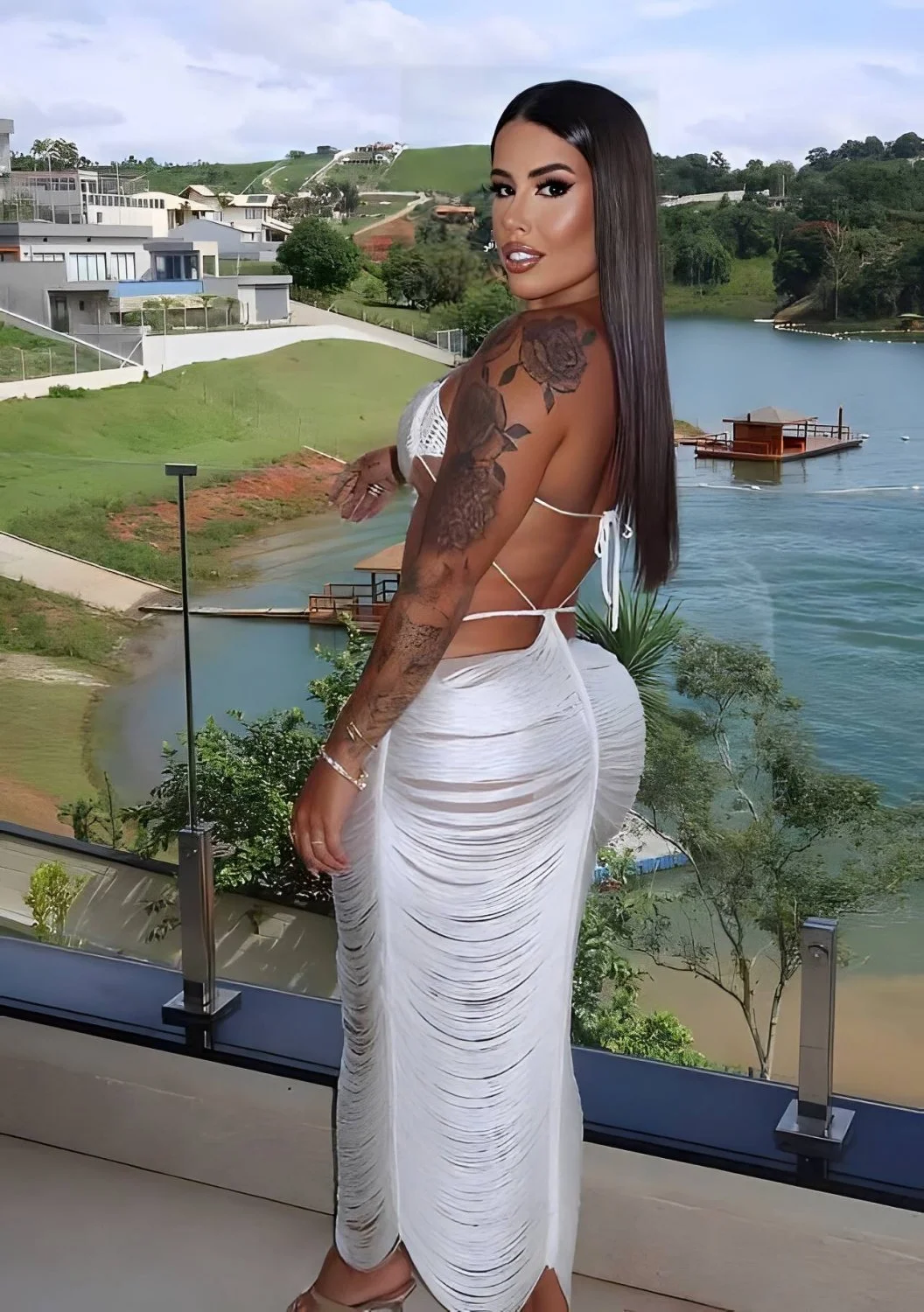 Quem aí empurrava muito nesse rabao da mulher do buzeira image 6
