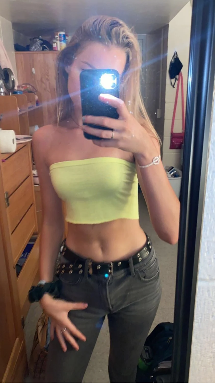 Baddie blonde college freshman slut dicked down 18+ image 28