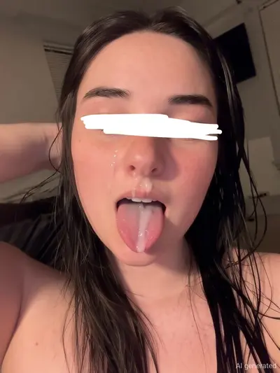 Any ladies wanna come lick my bf’s cum off me? cover image