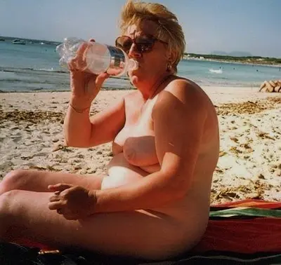 Wife on beach cover image