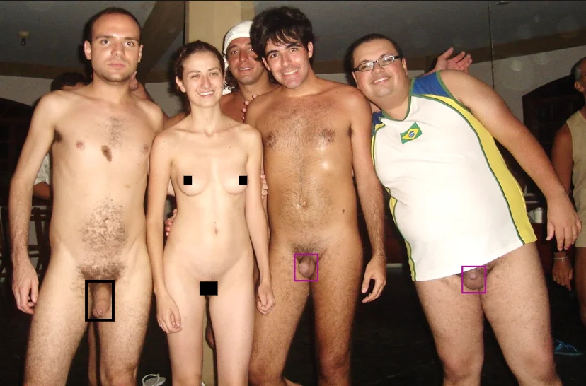 Nude Sexy Couples Censored Part 7 (Big vs Small Dick) image 6
