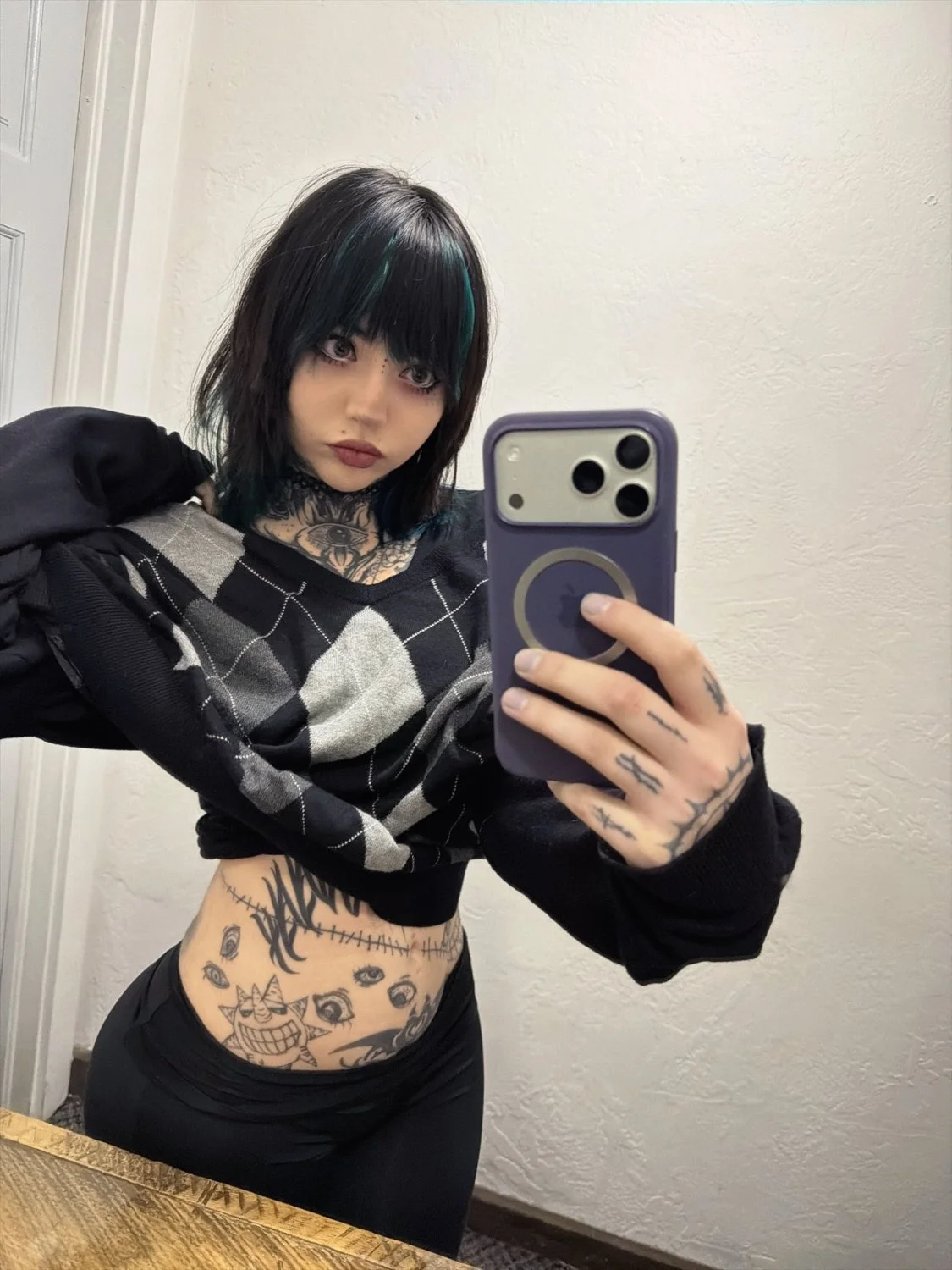 goth slut with huge ass leaked image 3