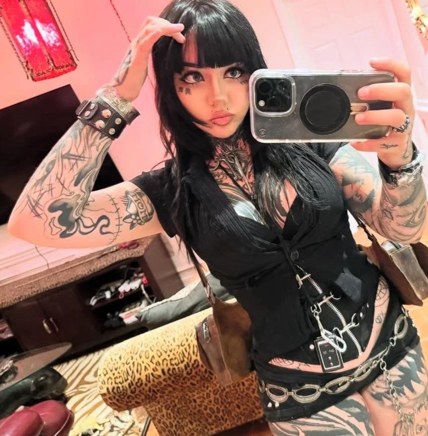 goth slut with huge ass leaked image 31