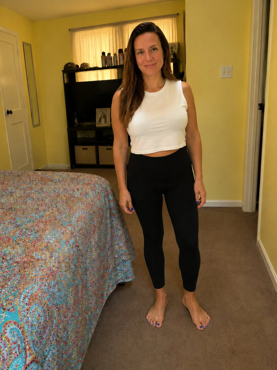 Slutty Saggy Tit Ass Spreading Mom image 29