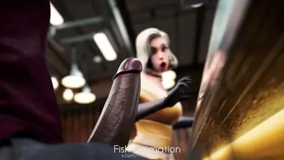 Mercy caught a glimpse of bbc - overwatch cover image