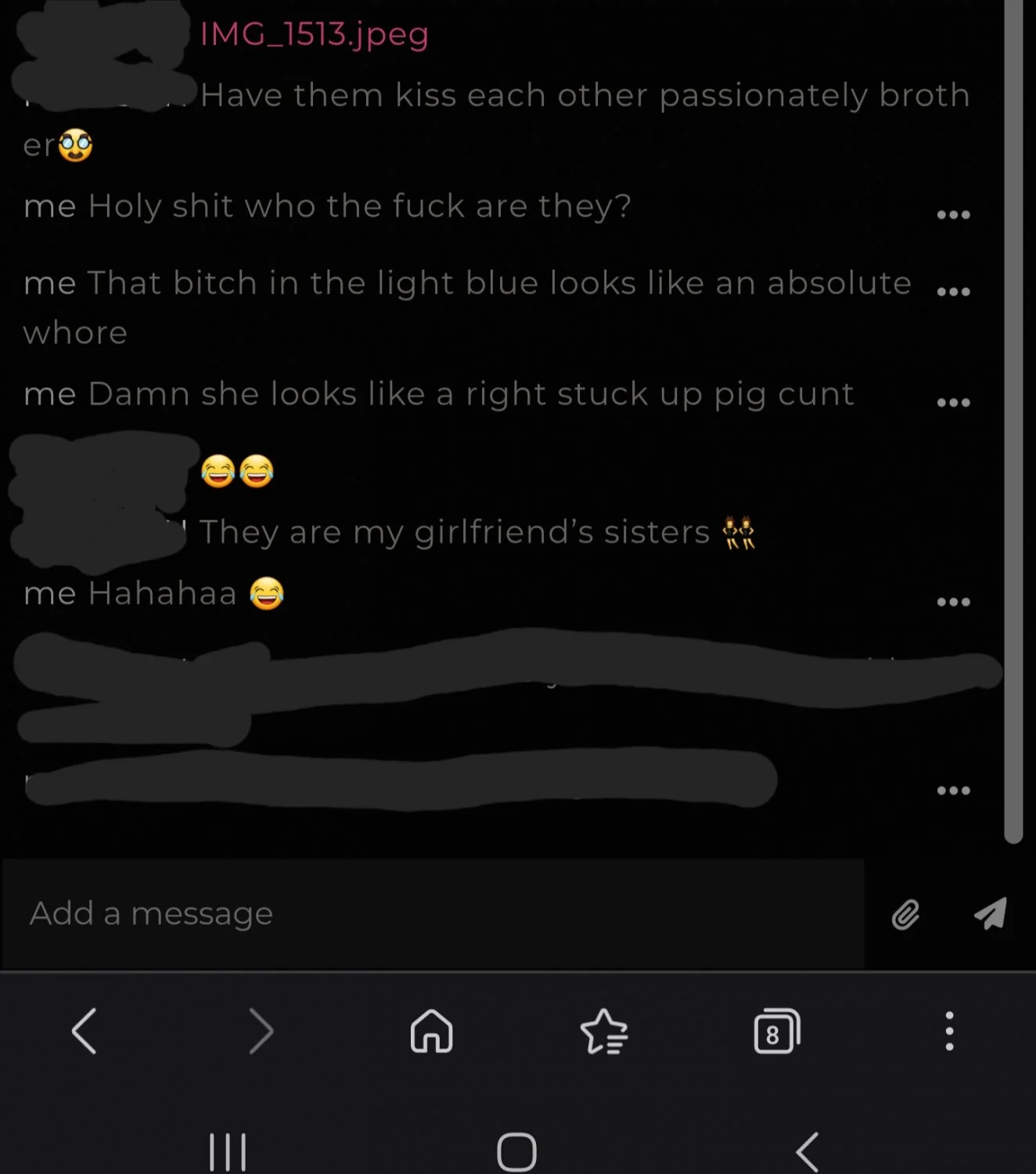 Latina sisters: request, girlfriends stupid slut sisters to kiss each other like whores main image