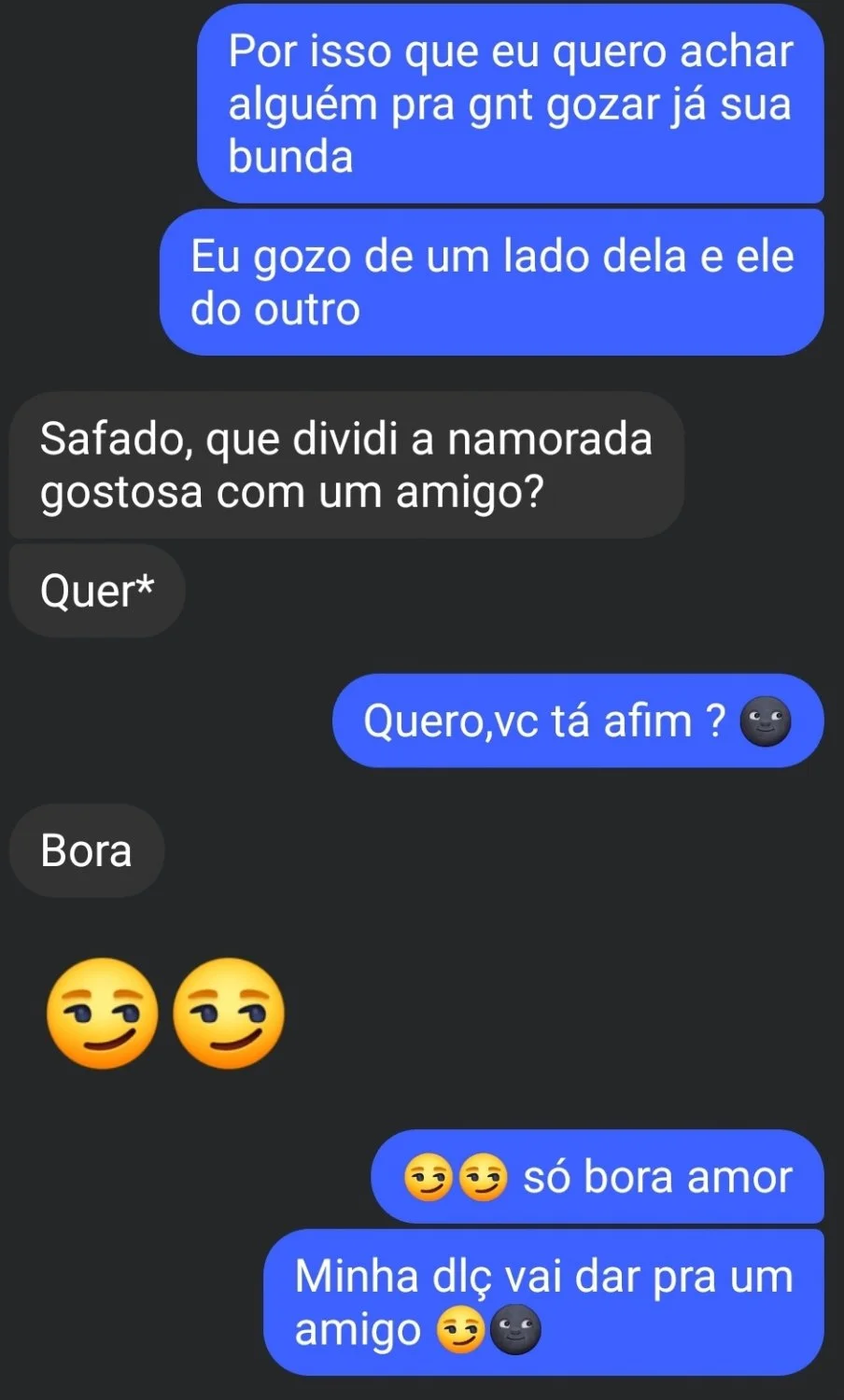 Namoradinha puta conversando com o corno main image