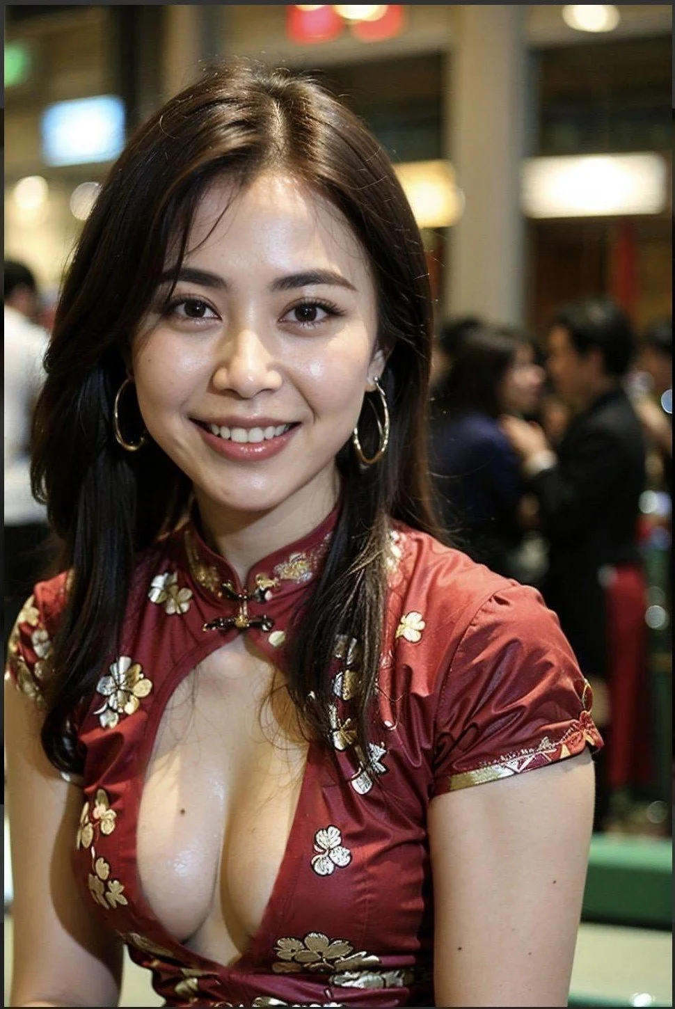 Thai hottie loves posing nude in public main image