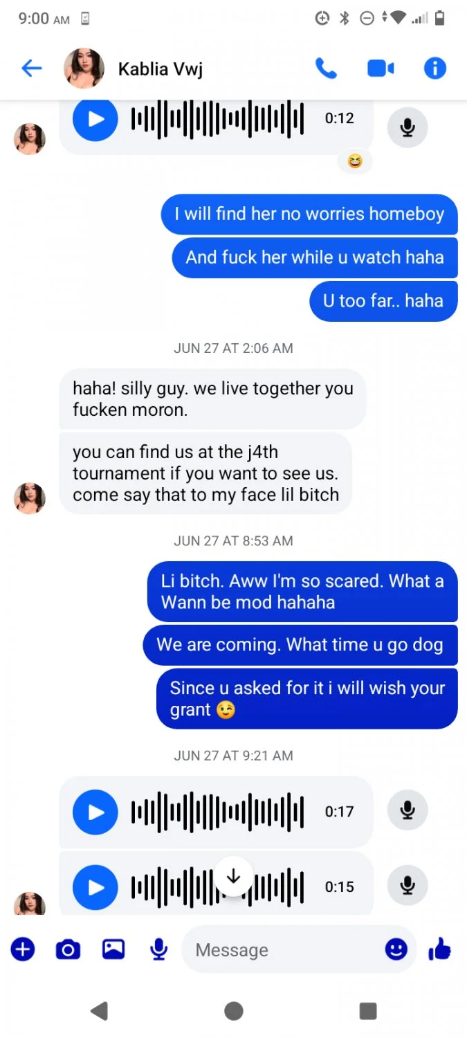 Hmong kablia vwj bf Villian Yang so tough on fb but can't even respond back. Haha image 2