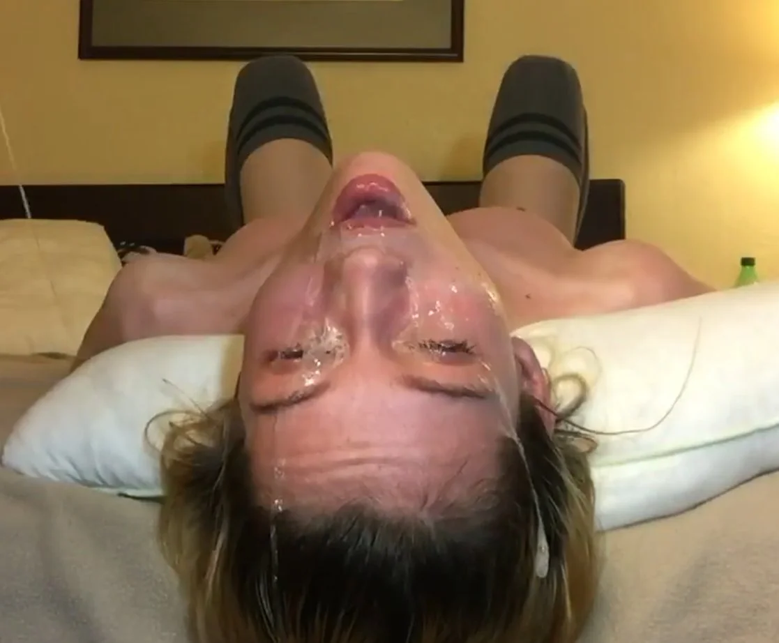 HARD hotel throatfuck after first date image 10