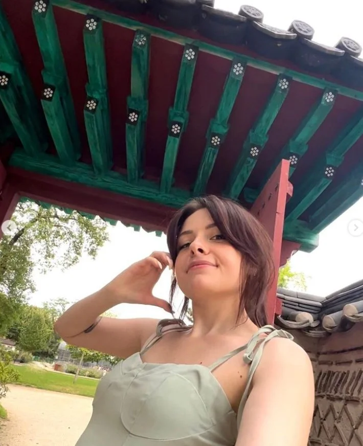 ASMR Kali on YouTube, french milf also known as Marion. image 17