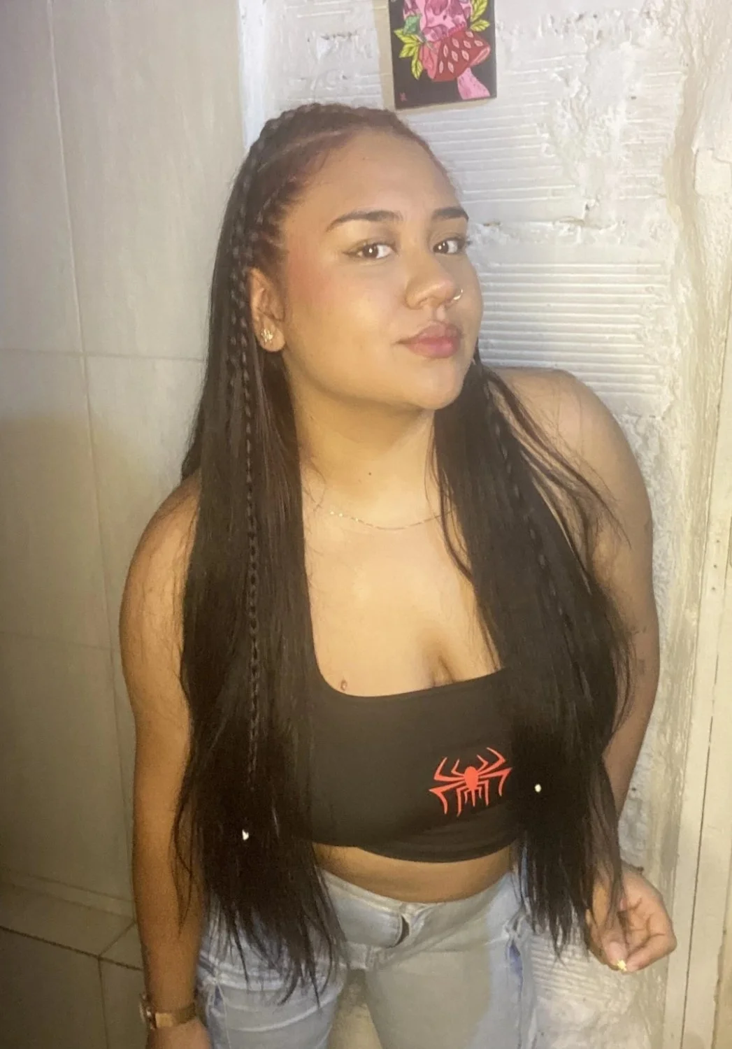 Gordita colombiana con enormes tetas image 31