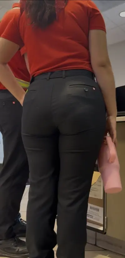 Tight CFA pants doin their thang! cover image