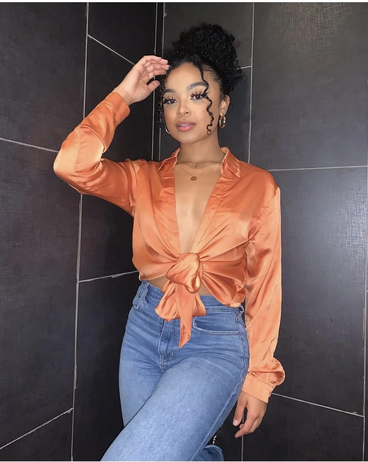 Sexy black baddie image 16