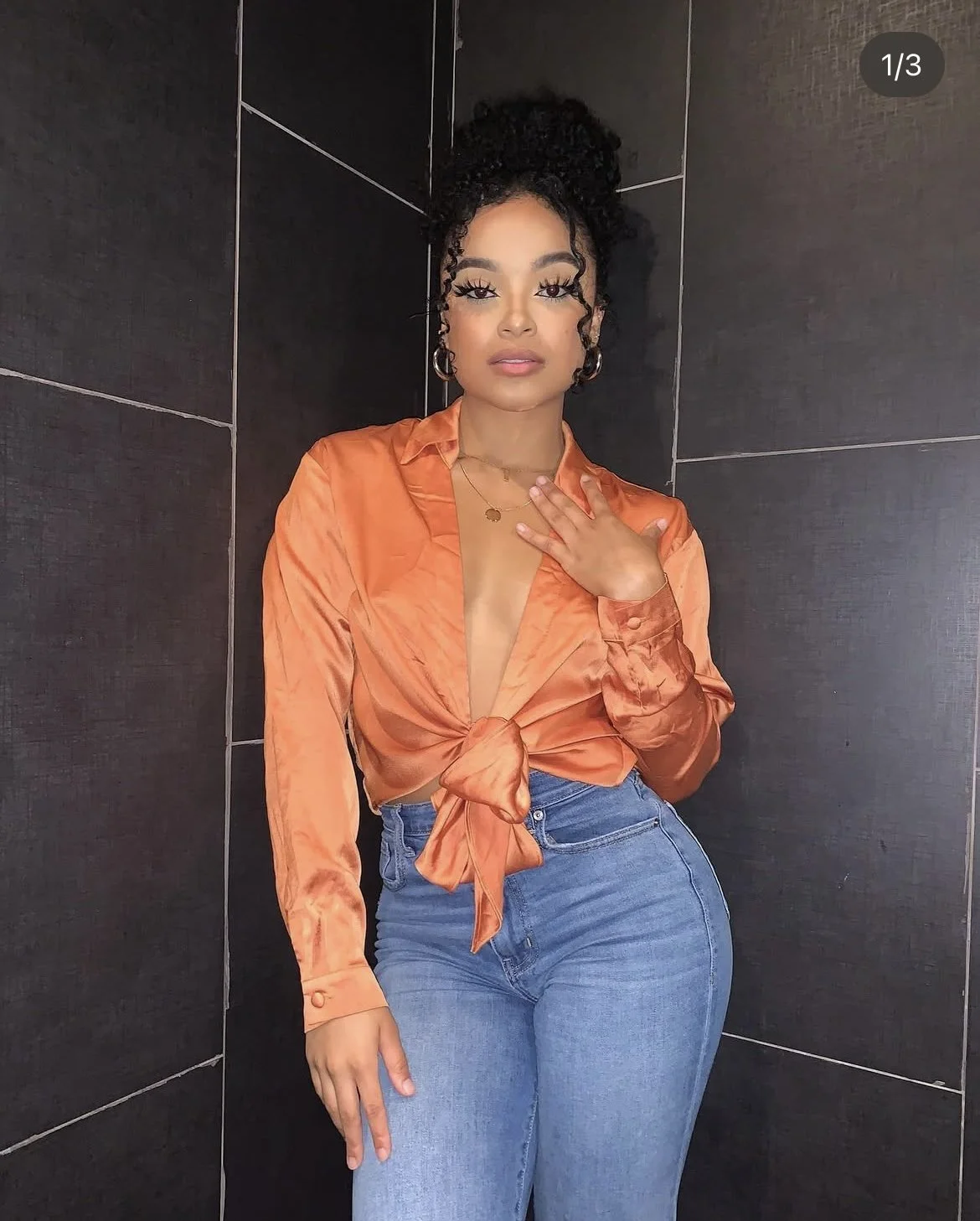 Sexy black baddie image 17