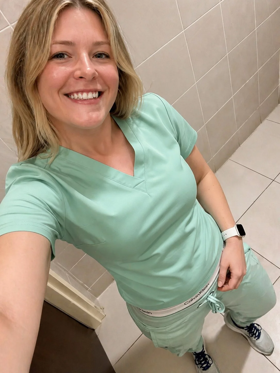 Dirty Slutty Blonde Nurse image 11